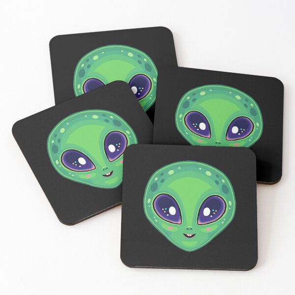 Item preview, Cute Kawaii Shiny-Eyed Alien designed and sold by MMjs826.