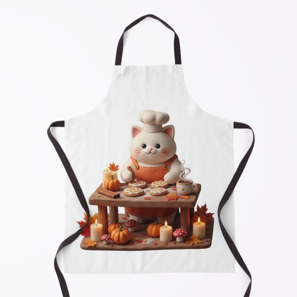 Item preview, Cute Cat Chef Cooking designed and sold by FatmaAhmed90.
