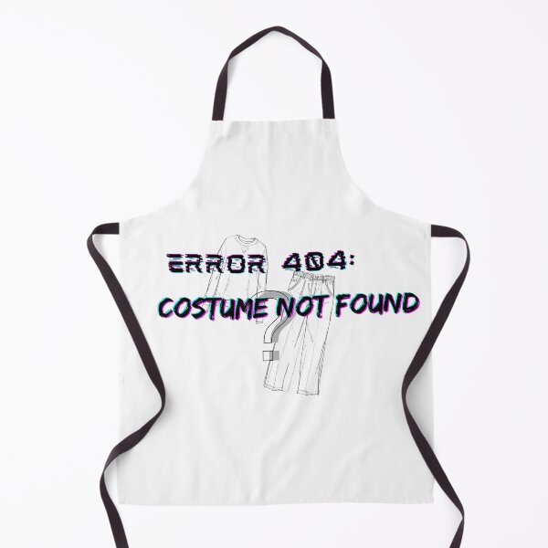 Aperçu de l'œuvre Erreur 404 : Costume d'Halloween introuvable créée et vendue par NESTORY-Studio.