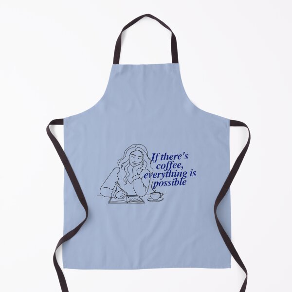 Item preview, If There’s Coffee Everything Is Possible Coffee Lover Art designed and sold by busesplace.