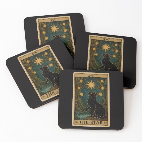 Item preview, The Star Tarot Cat Lovers designed and sold by PurrfectHome.
