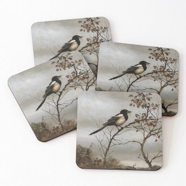 Item preview, The Nesting Magpie on Branch designed and sold by lautir.