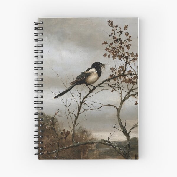 Item preview, The Nesting Magpie on Branch designed and sold by lautir.
