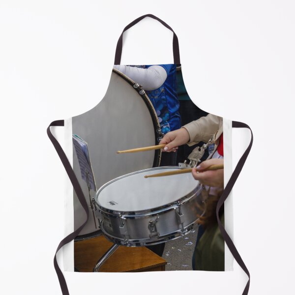 Item preview, Close-Up Of Snare Drum And Drummers Playing In A Marching Band Performance With Drumsticks designed and sold by Nmallia.