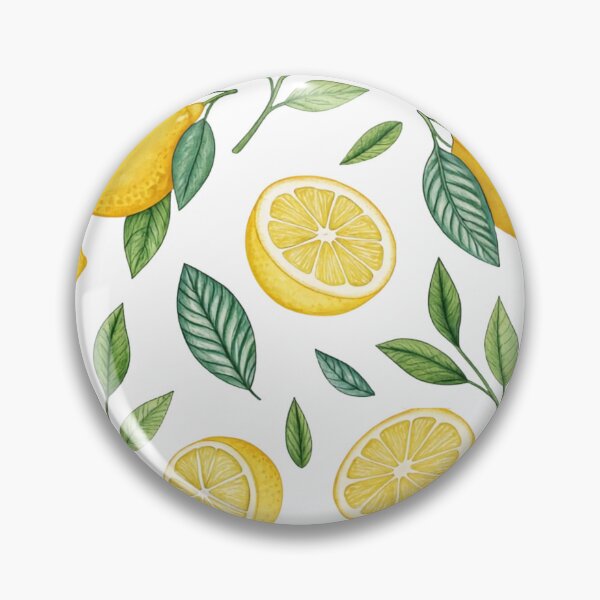 Item preview, Botanical Lemon Seamless Pattern designed and sold by Angellacelin.