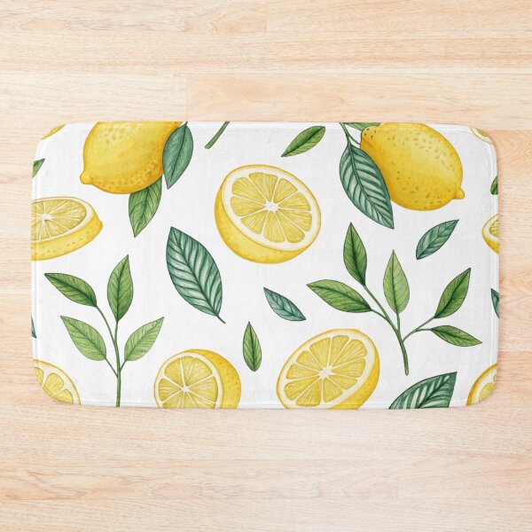 Item preview, Botanical Lemon Seamless Pattern designed and sold by Angellacelin.