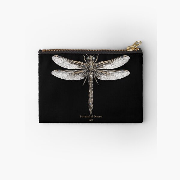 Item preview, Mechanical Nature 008 – Cybernetic Dragonfly | Biomechanical Dragonfly | Futuristic Mechanical Insect Art designed and sold by getpressedshirt.