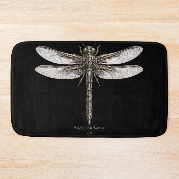 Item preview, Mechanical Nature 008 – Cybernetic Dragonfly | Biomechanical Dragonfly | Futuristic Mechanical Insect Art designed and sold by getpressedshirt.
