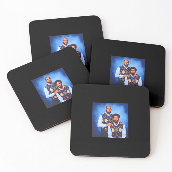 Item preview, Funny LeBron-Joel Embiid Step Bro Family Portrait  designed and sold by DannieLettering.