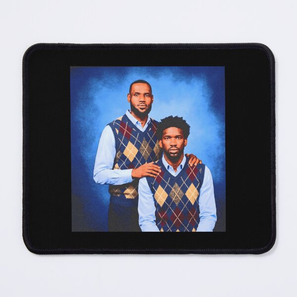 Item preview, Funny LeBron-Joel Embiid Step Bro Family Portrait designed and sold by DannieLettering.