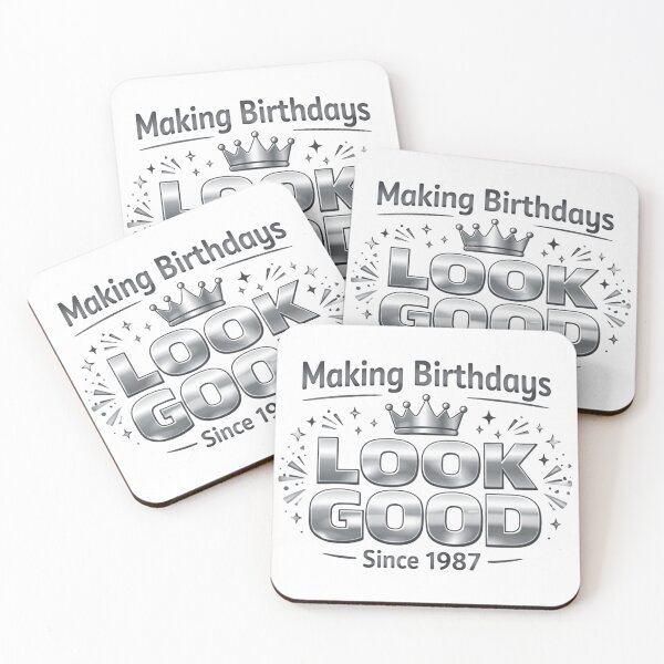 Item preview, Making Birthdays Look Good | Funny Birthday Typography T-Shirt designed and sold by rushaib.