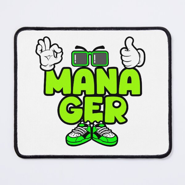Item preview, MANAGER - WORK Comic Character Bold Urban designed and sold by NFTWords.