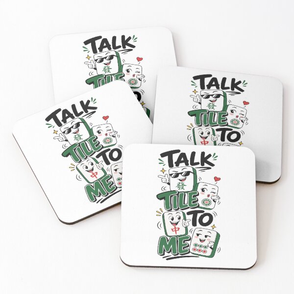 Item preview, Mahjong Social Club Retro Tile Game Design designed and sold by JansenGS.