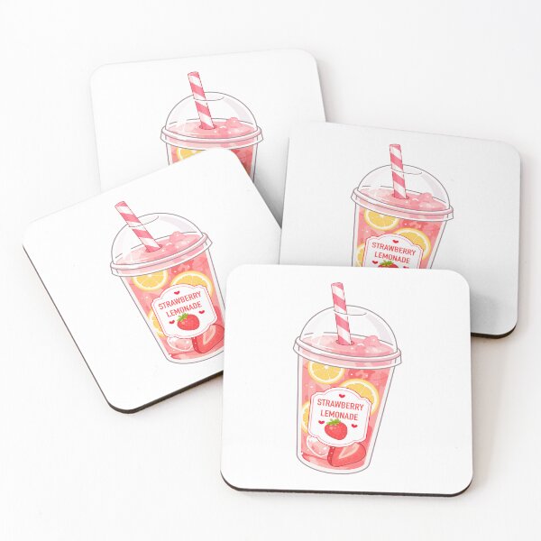 Item preview, Cute Strawberry Lemonade designed and sold by KJackArtwork.