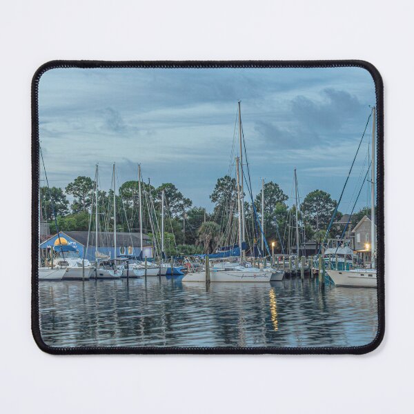 Item preview, Pensacola Marina Wall Art, Gulf Coast Dusk Sailboats designed and sold by Jiantmindworks.