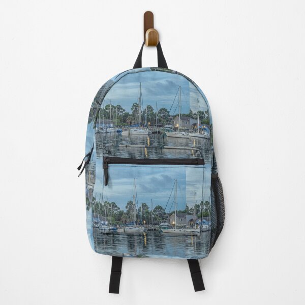 Item preview, Pensacola Marina Wall Art, Gulf Coast Dusk Sailboats designed and sold by Jiantmindworks.