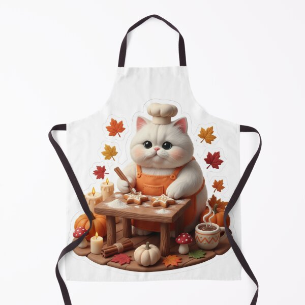 Item preview, Cute Cat Chef Cooking designed and sold by FatmaAhmed90.