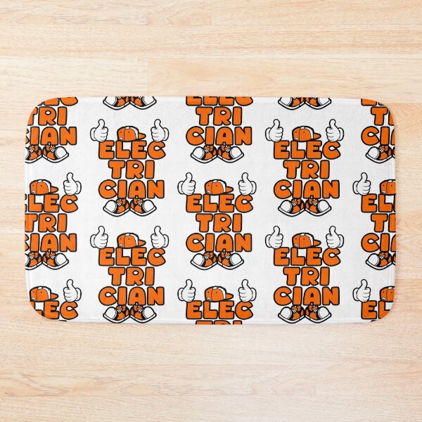 Item preview, ELECTRICIAN - PROFESSIONS Lettering Character Bold Retro designed and sold by NFTWords.