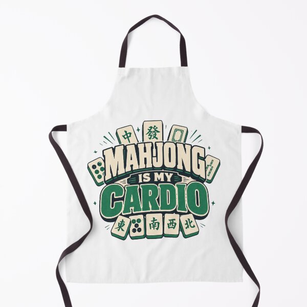 Item preview, Mahjong Social Club Retro Tile Game Design designed and sold by JansenGS.