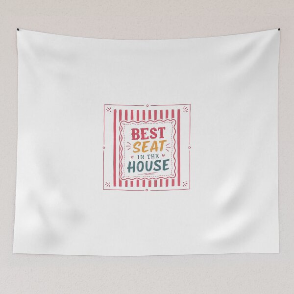 Item preview, Best Seat In The House Funny Bathroom Home Decor Gift designed and sold by JonesFlora2025.