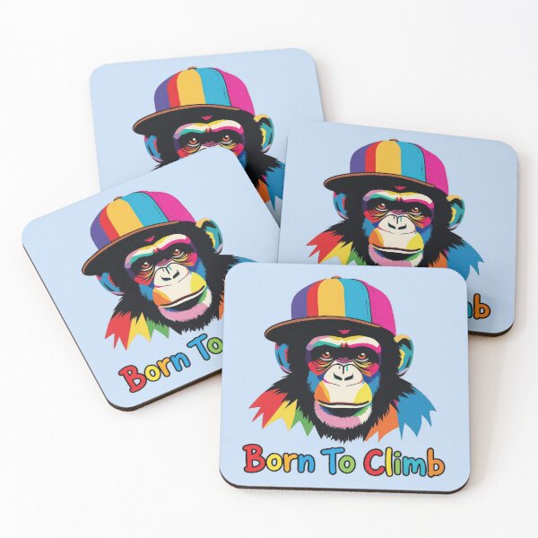 Item preview, "Born To Climb" designed and sold by Artekinium.