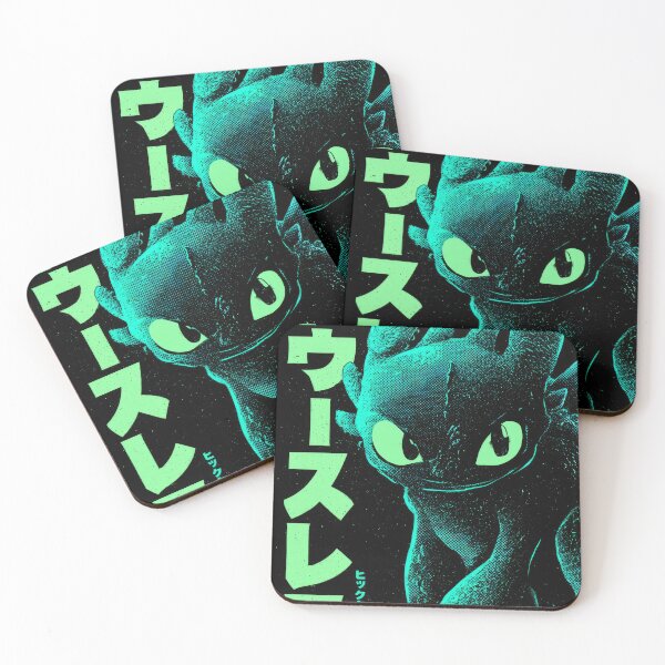Item preview, Toothless Neon Duotone  designed and sold by AnimeArsenalPrints.