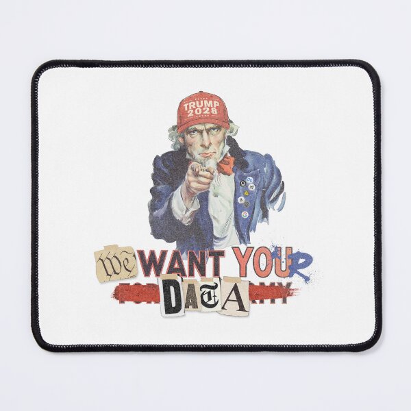 Item preview, We Want You(R) Data designed and sold by CSF-DSA.