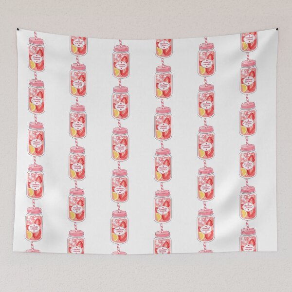 Item preview, Cute Strawberry Lemonade designed and sold by KJackArtwork.