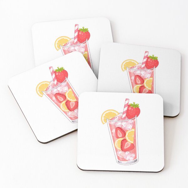 Item preview, Cute Strawberry Lemonade designed and sold by KJackArtwork.