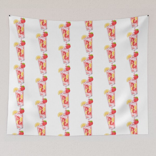 Item preview, Cute Strawberry Lemonade designed and sold by KJackArtwork.