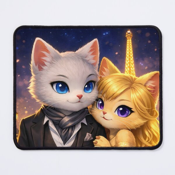 Item preview, The Paris Cats in Love designed and sold by Meow Story .