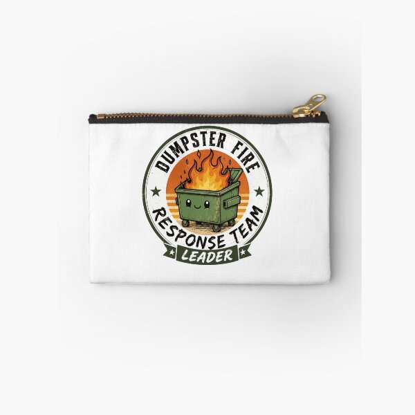 Item preview, Dumpster Fire Response Team Leader Office Manager Workplace Humor Gift designed and sold by JonesFlora2025.