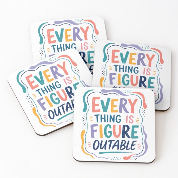 Item preview, Every Thing Is Figure Outable Motivational Optimist Encouragement designed and sold by JonesFlora2025.