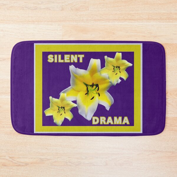 Item preview, Silent Drama Funny Bright Yellow Lily Flower Introvert T-Shirt designed and sold by JurateArt-DK.