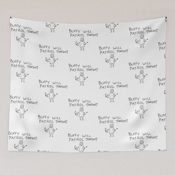 Item preview, Buffy Will Patrol Tonight designed and sold by xjahwjgihi.