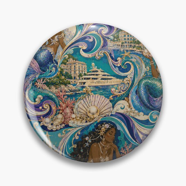 Item preview, Mermaid Monaco designed and sold by BlessedBlackBeautiful.