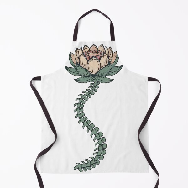 Item preview, Lotus Spine Wellness Anatomy Illustration designed and sold by 108stillness.