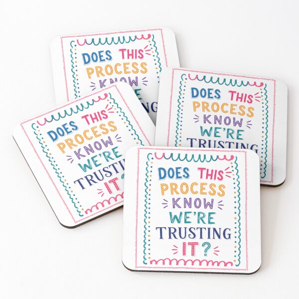 Item preview, Does This Process Know We're Trusting It? Project Management Corporate Work Humor Quote designed and sold by JonesFlora2025.