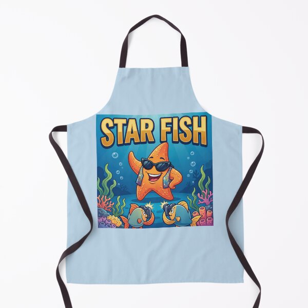 Item preview, Star Fish – Funny Celebrity Starfish with Paparazzi Ocean Cartoon 3 designed and sold by WordPlayStudio.