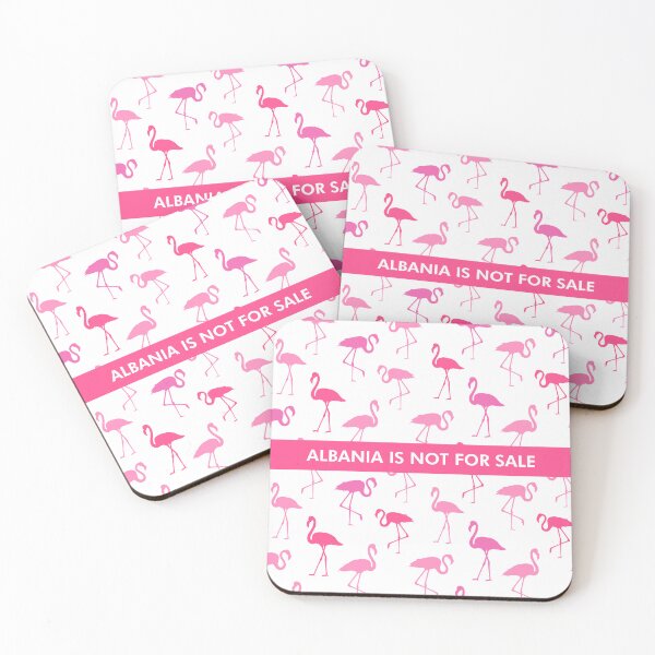 Item preview, Albania is not for sale. Flamingo revolution designed and sold by INTRIGUEprints.