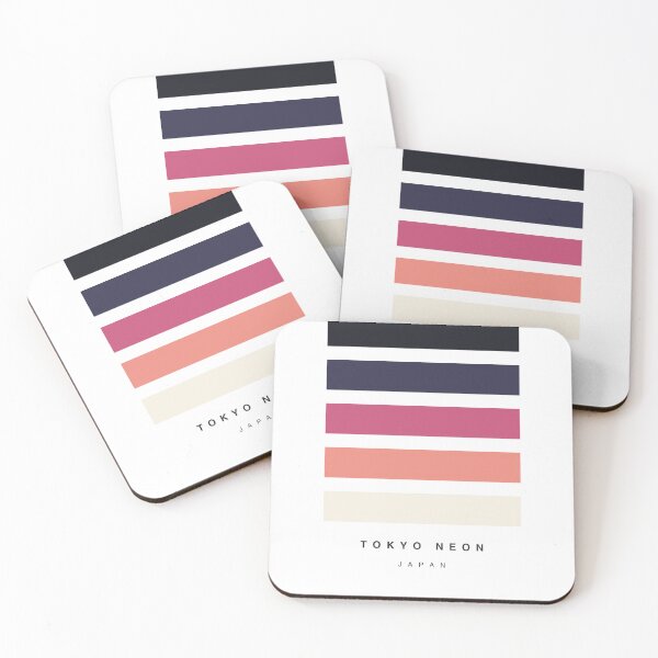 Item preview, ‘Tokyo Neon’ Travel Hue Palette designed and sold by The Colourful Game.
