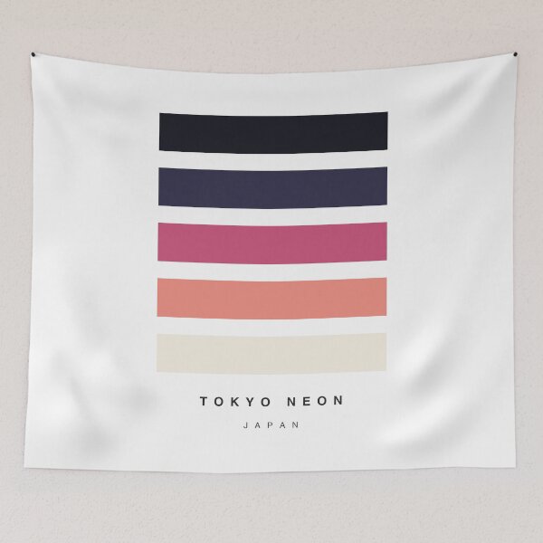 Item preview, ‘Tokyo Neon’ Travel Hue Palette designed and sold by The Colourful Game.