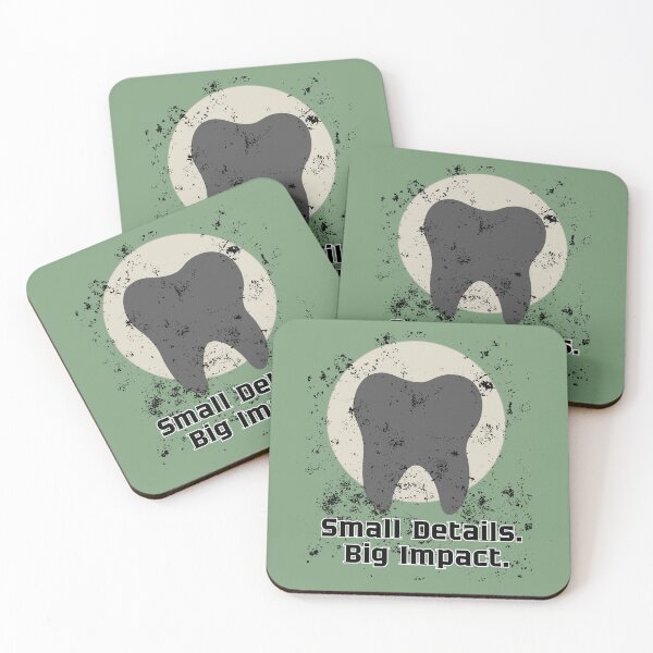Item preview, Small Details Big Impact Dentistry designed and sold by AhmadAnnaPrints.