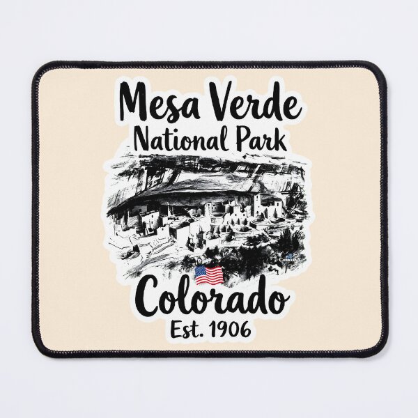 Item preview, Mesa Verde National Park Charcoal designed and sold by EvergreenPark - Tee Studio.