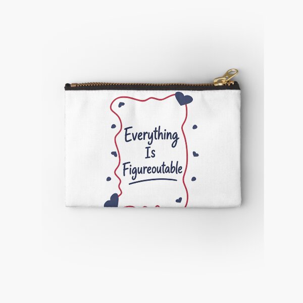 Item preview, Everything Is Figureoutable Motivational Inspirational Positive Mindset designed and sold by JonesFlora2025.