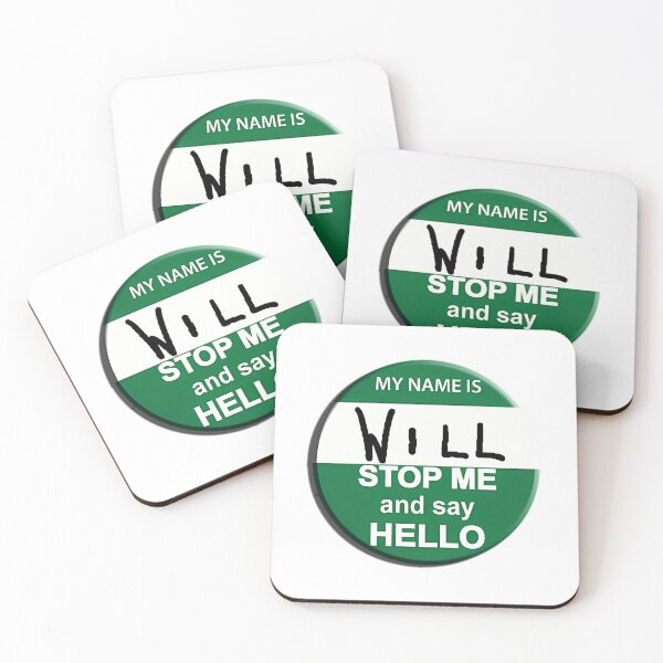 Item preview, The Inbetweeners - Hi I Am Will Big Gay Green Badge designed and sold by chitocri.