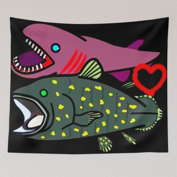 Item preview, deep sea fish, designed and sold by anhihanart.