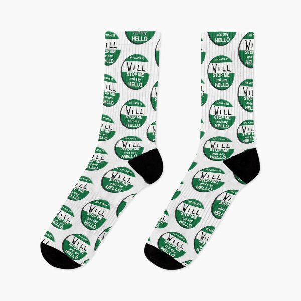 Item preview, The Inbetweeners - Hi I Am Will Big Gay Green Badge designed and sold by chitocri.
