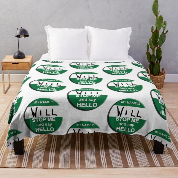 Item preview, The Inbetweeners - Hi I Am Will Big Gay Green Badge designed and sold by chitocri.