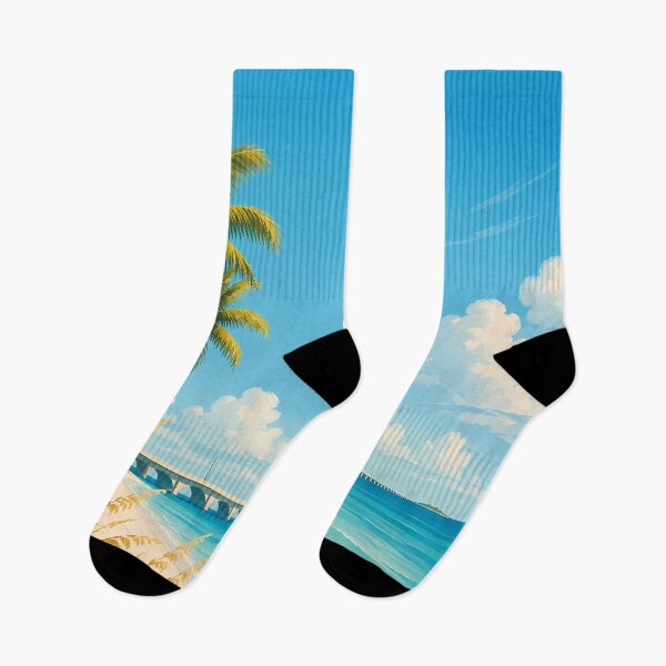 Item preview, Florida Illustration Travel Art Vintage designed and sold by KrisSidDesigns.